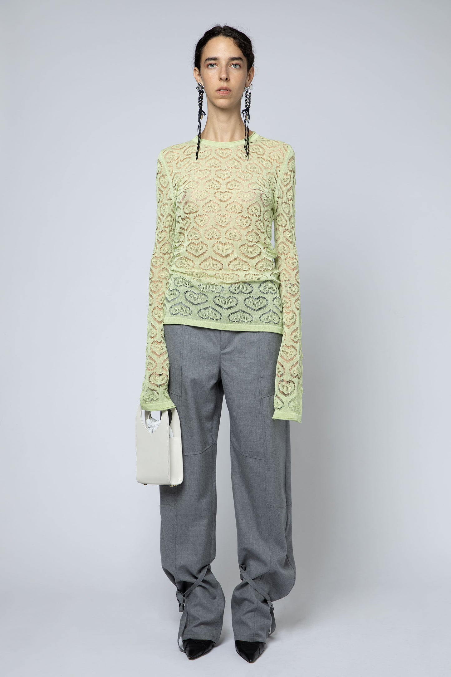 Lazy tailored pants