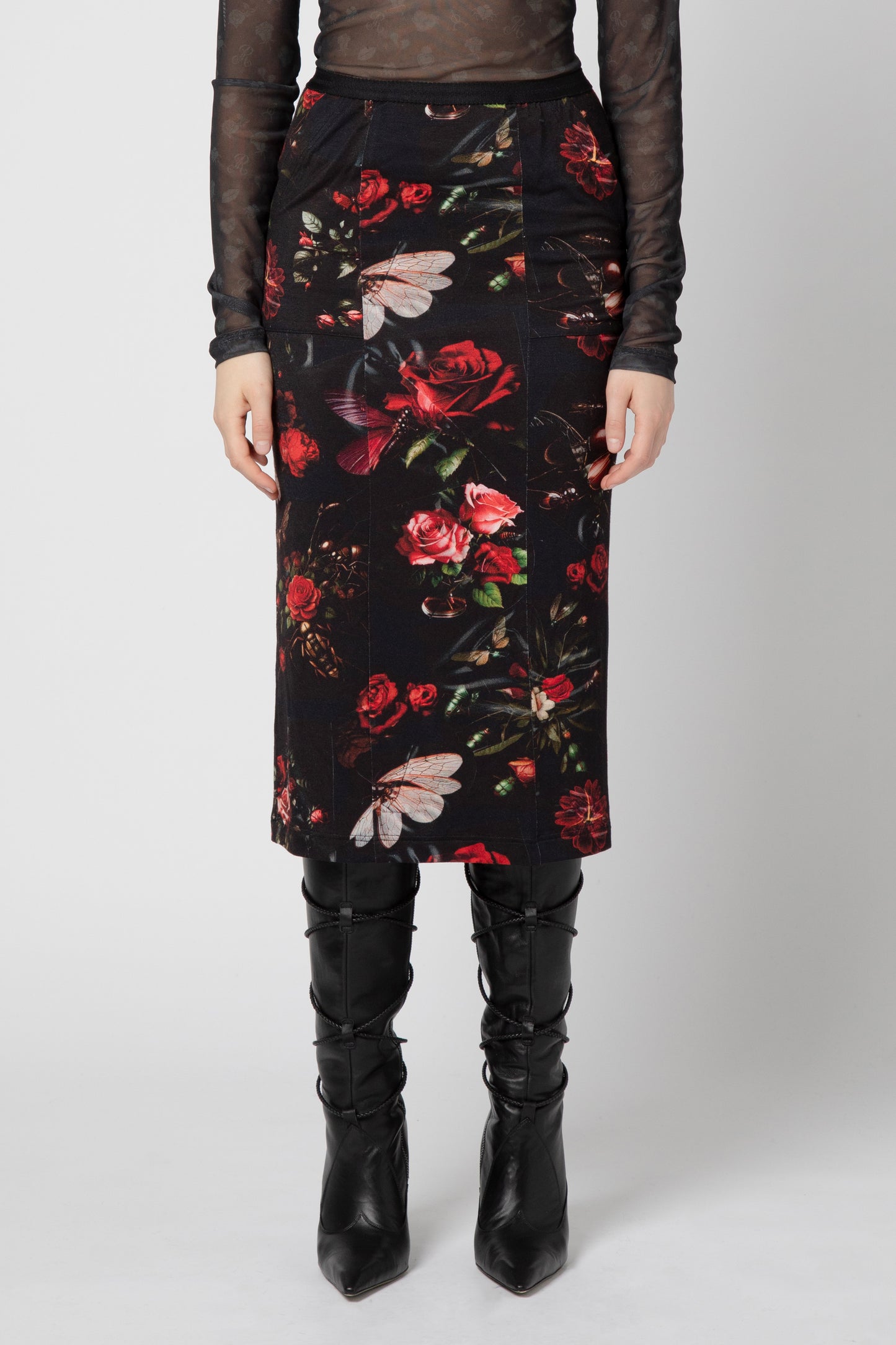 Longuette jersey AI Roses