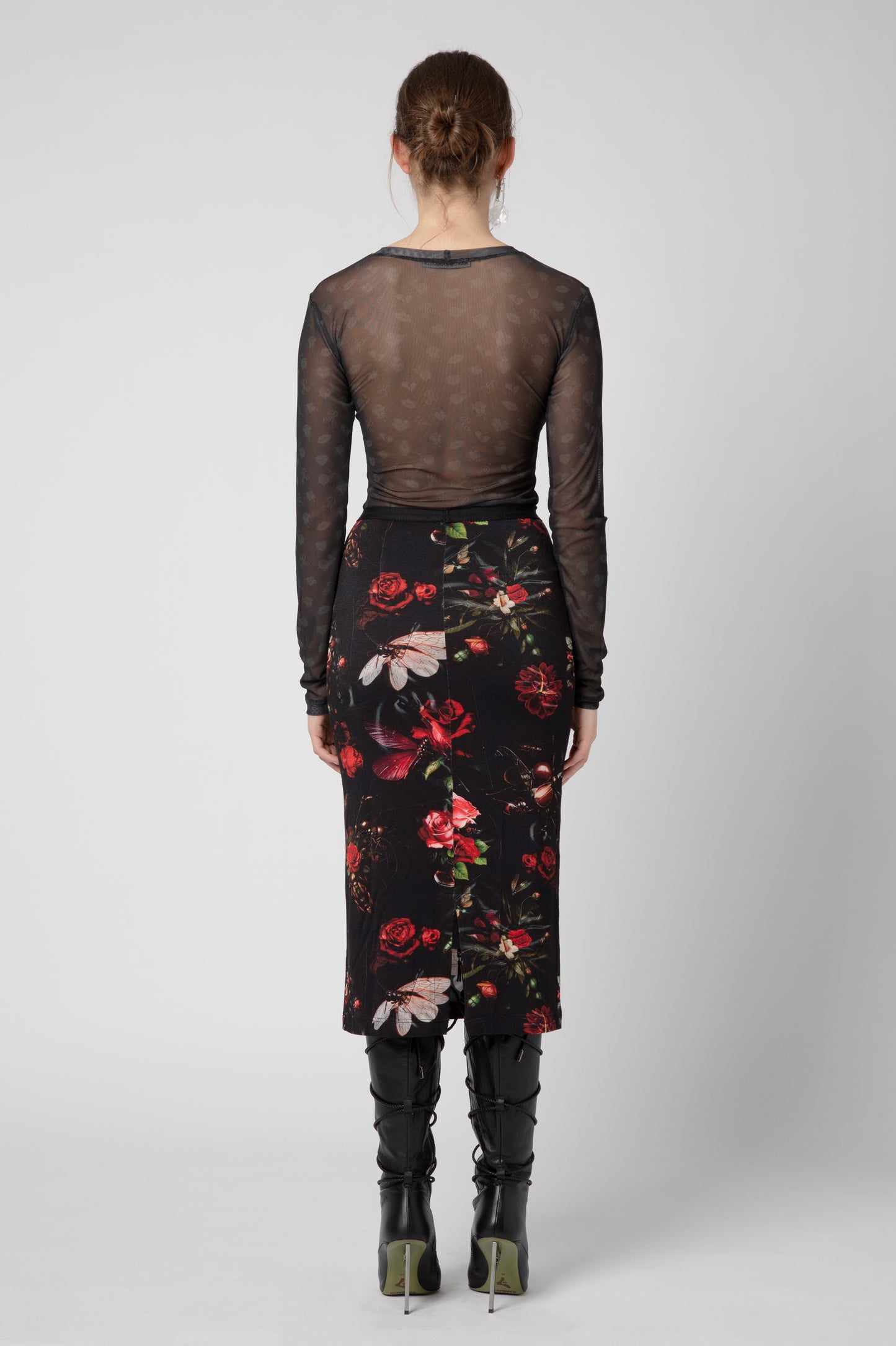 Longuette jersey AI Roses