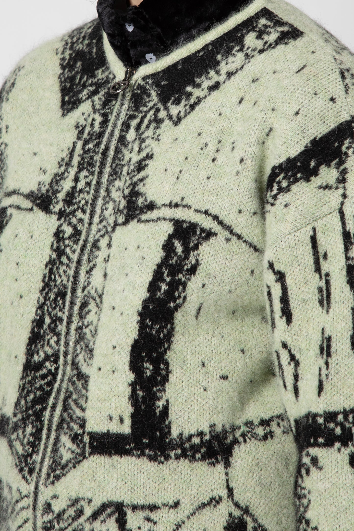 Cardigan trompe l'oeil Inverno