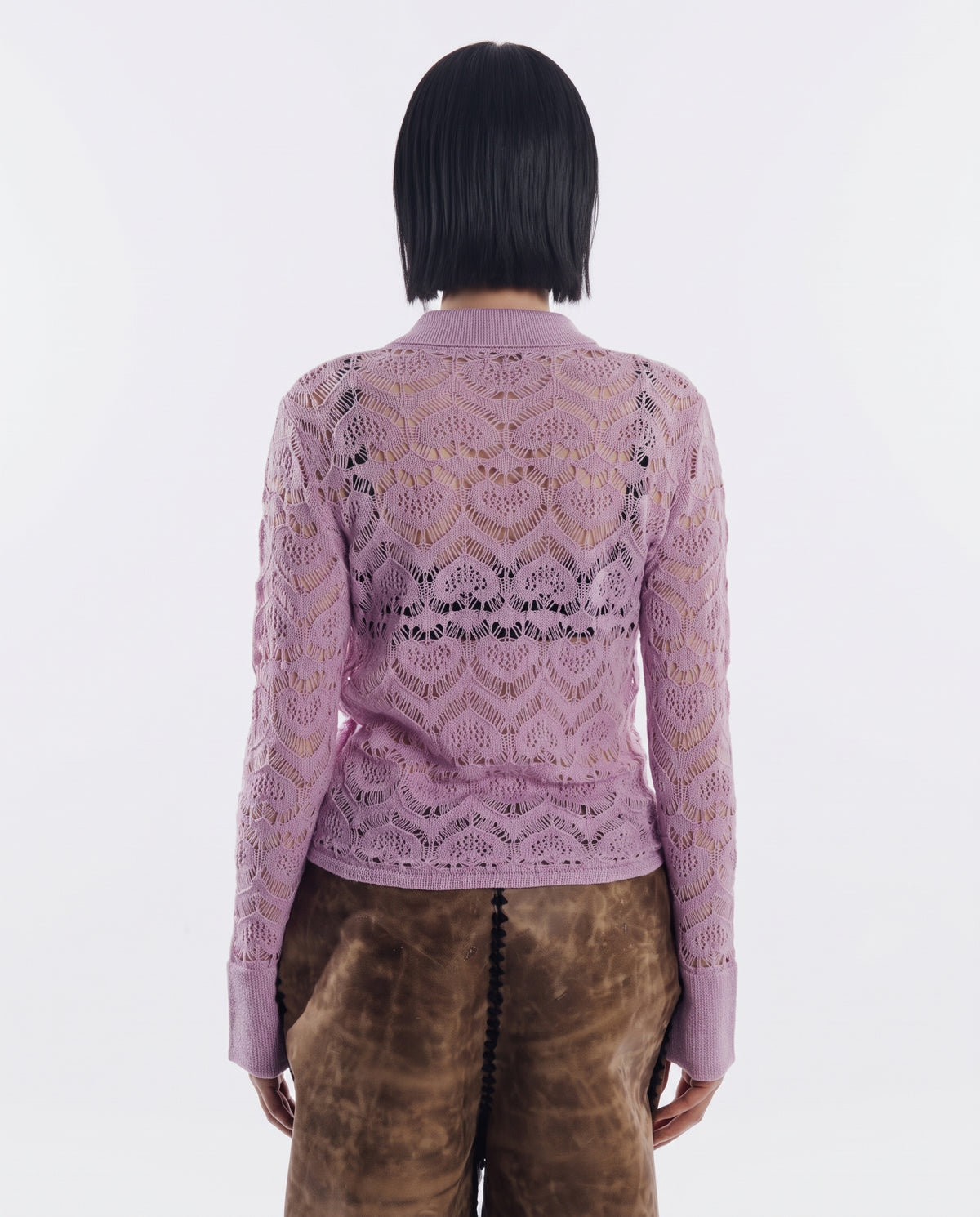 Camicia Cuori Punto Pizzo